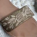 Latigo  | ANTHROPOLOGIE Women’s Tana Floral Embroidered Leather Sandal Gold 10 Photo 5