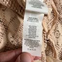 Aerie  Patchwork Floral Lace Swim Cover Up Skirt XS Women’s Cream 1262 Photo 4