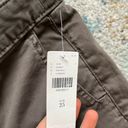 Anthropologie [Chino by ] NWT Relaxed Fit Chinos in Carbon- Size 25 Photo 6