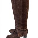 PARKE Marion  Dolly 85 Chocolate Brown Knee High Boots size 37 Photo 1