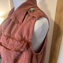 Sanctuary  burnt orange sleeveless jacket vest size M Photo 5