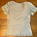 Trina Turk  Womens Gold Glitter Top T-Shirt Tee Golden Metallic Sparkle Beige M Photo 0