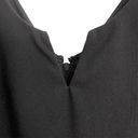 The Row  A Deep V Neck Sleeveless Black Mini Cocktail Dress Photo 1