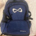 infinity Blue sparkley  backpack Photo 0