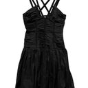 Ulla Johnson NEW  Kaia Strappy Shirred Drop Waist Cotton Dress Size 10 Photo 2