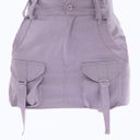 Pretty Little Thing Charcoal Cargo Pocket Detail Micro Mini Skirt Photo 5