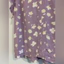 Sanctuary Excellent Condition,  Lilac Floral Blouse w/ Flutter Sleeves, Size XL Photo 1