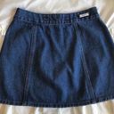 Brandy Melville Denim Button Up Skirt Photo 1