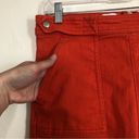 Urban Outfitters  UO BDG Bright Coral Orange Crop Straight Leg High Rise Pants Photo 1