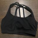 Lululemon Black Energy Sports Bra Photo 0