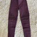 Beulah Maroon Textured Pants Photo 0