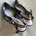 ZARA  black leather Heels Pumps Photo 2