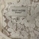 Gilly Hicks  Lace White Top Photo 2