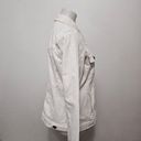 Wrangler  Authentics Off White Stretch Denim Jacket Size Large Photo 3