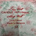 Carole Hochman  Women's Live Well Sleep Well Sleep Shirt Size 3X Floral Photo 3