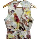 Hunter Bell  New York Kukka Tea A-line Dress Floral Keyhole Back Size 4 Photo 6