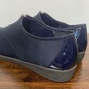 London Fog Tower By  Zipper Closure Flat Sneaker Casual Shoes Navy Blue Size 9.5 Photo 4