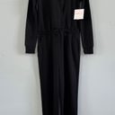 Beyond Yoga NWT  Overlapping Long Sleeve Black Jumpsuit Photo 3