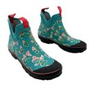 Harper Bogs  Fruit Ankle Rain Boots Blue Strawberries Photo 0