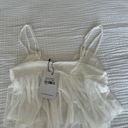 Princess Polly White Tank Top Photo 4