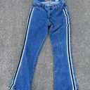 Mudd Vintage 90s Y2K  side stripe boot cut flare jeans Size 11 Photo 0