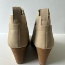 DV by Dolce Vita Women's Boots Size 9 Bootie Beige Gerdy Ankle Wedge New Photo 4