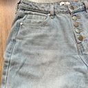 BP  High Rise Mom Jean Light Wash Button Fly Size 28 Photo 6