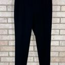 Lafayette 148  New York Menswear Black Stretch Wool Straight Leg Pants Size 6 Photo 2