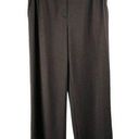 Lafayette 148  New York Brown Wool Wide Leg High Waisted Pants Size 6 28" Waist Photo 0