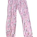 Munki Munki  Peanuts Snoopy and Woodstock Heart Pajama Bottoms Pink Size Large Photo 1