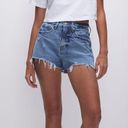 Good American  High Rise 90’s Cut Off Distressed Shorts | 10/30 Photo 0