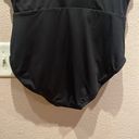 ANDIE  Mykonos Women’s Black One Piece Plunge Swimsuit Size Large Photo 5