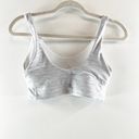 Lululemon  Align Light Support A/B Cup Yoga Reversible Sport Bra White Gray Small Photo 5