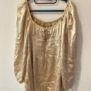 Majorelle  Carla Dress In Metallic Neutral Size M Photo 8