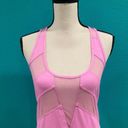 Lululemon  White If You’re Lucky Mesh Tank top in Bubble Gum pink Photo 1