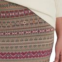 Ralph Lauren LAUREN  Fair Isle Linen Blend Pencil Skirt size XL Women Multi $185 Photo 1