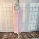 Babaton  Aritzia Pink Crew Neck Split Back Sleeveless Mini Dress Size 2 Photo 3