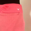 Callaway  Pink Breathable Perforated Fabric 16" Golf Skort Skirt Zip Pockets XS Photo 3