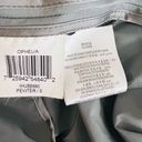 BCBGMAXAZRIA  Womens Gray Ruffled Belted Ophelia Trench Coat Size Small Photo 6