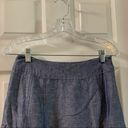 Coldwater Creek Blue Chambray Aline Skirt size PXS Photo 3