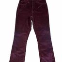 Universal Threads Women's High-Rise Corduroy Bootcut Jeans - Universal Thread Burgundy Size 00 Photo 1