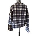 SO Fashion Nova Plaid 1/2 Zip Fleece Pullover Sweater Winter Preppy Photo 2