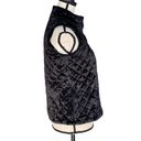 INC  Petite Petite Quilted Vest Snap Front Sleeveless Lined Pockets Black New Photo 1