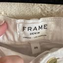 Frame Denim white Le Cuttoff jean shorts Photo 2