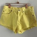 Ralph Lauren  Denim & Supply Vintage Cut Off Shorts Yellow 26 Photo 0