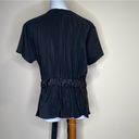 Alexis  Black Short Sleeve Blouse  S Photo 2