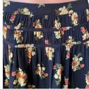 The Loft NWT ~  Black Floral Short Lined Summer Mini Skirt ~ Women's Size 4 Photo 3