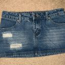 Edikted Low Rise Jean Skirt Photo 2