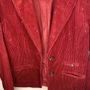 American Eagle  outfitters Y2K dazzling sequence corduroy blazer size med… Photo 2