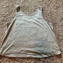 Fifth Sun  Gray Sleeveless Tank Top American Flag Pocket Size Small Photo 2